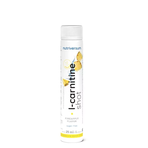 Nutriversum L-Carnitine shot 1 karton (25mlx20db)