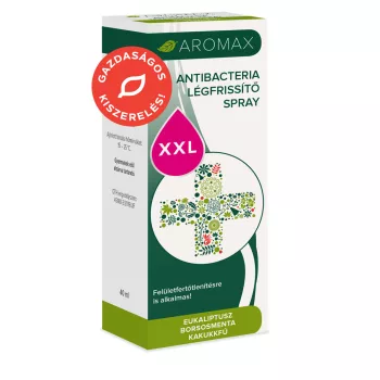   ANTIBACTERIA Eukaliptusz-Borsmenta-Kakukkfű 40ml spray - Aromax