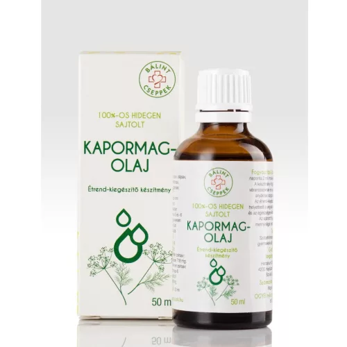 Kapormagolaj 50ml - Bálint Cseppek