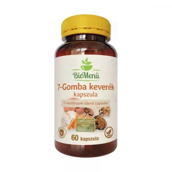 BioMenü BIO 7-Gomba keverék 60 kapszula