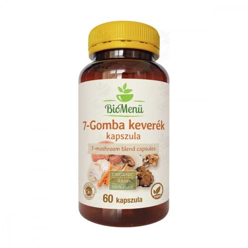 BioMenü BIO 7-Gomba keverék 60 kapszula