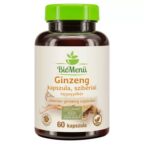 BioMenü BIO GINZENG szibériai 60 kapszula