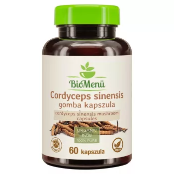 BioMenü BIO CORDYCEPS sinensis gomba 60 kapszula