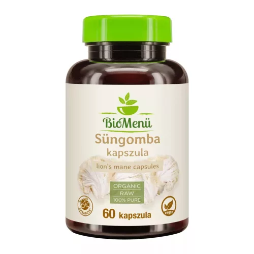 BioMenü BIO SÜNGOMBA 60 kapszula