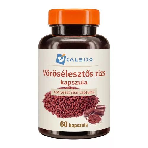 Caleido VÖRÖSÉLESZTŐS RIZS 60 kapszula