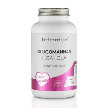   Fittprotein Glucomannan HCA+CLA (komplex étvágycsökkentő formula)