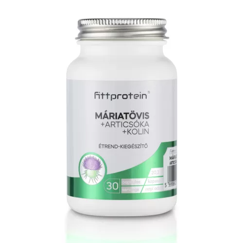 Fittprotein Máriatövis +Articsóka +Kolin 30 kapszula