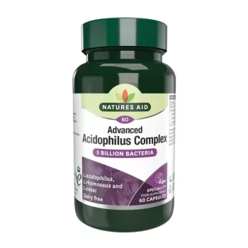Natures Aid Acidophilus 5 billion 60 kapszula
