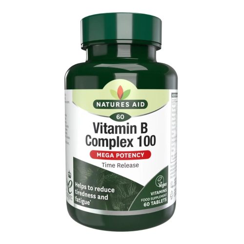 Natures Aid Mega B complex 100 mg 60 tabletta