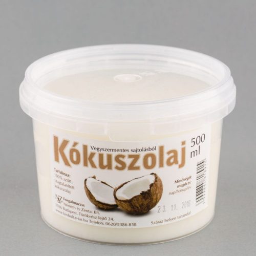 N&Z Kókuszolaj vödrös 500ml