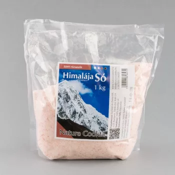 Nature Cookta Himalája só sötét rózsaszín 1kg