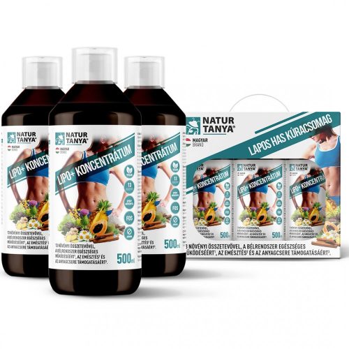 Natur Tanya 60 napos Lipo+® Lapos Has Kúracsomag