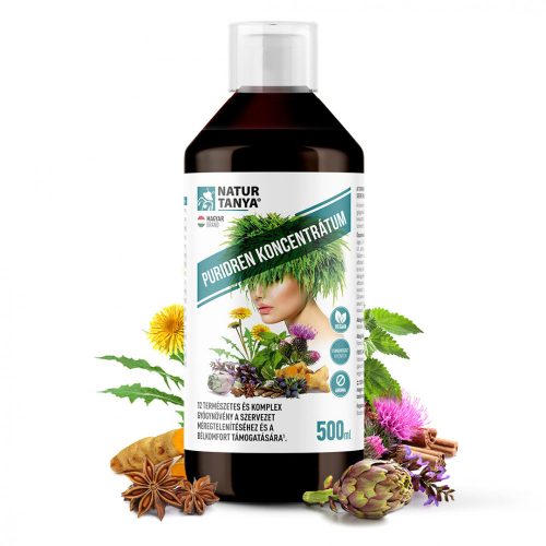 Natur Tanya Puridren® Méregtelenítő Koncentrátum 500ml