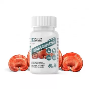 Natur Tanya Szerves Ganoderma, Pecsétviaszgomba 60 tabletta