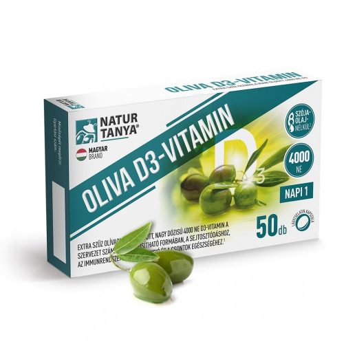 Natur Tanya Oliva D3-vitamin 50 tabletta