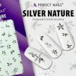 Körömmatrica - Silver Nature - Perfect Nails
