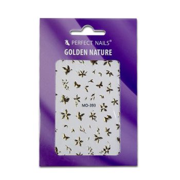 Körömmatrica - Golden Nature - Perfect Nails