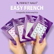 Körömmatrica - Easy French White - Perfect Nails