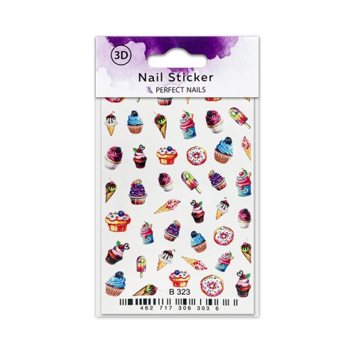 Körömmatrica - 3D Yummy - Perfect Nails