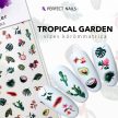 Körömmatrica - Tropical Garden - Perfect Nails