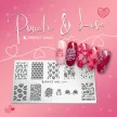 Körömnyomda Lemez - Love - Perfect Nails