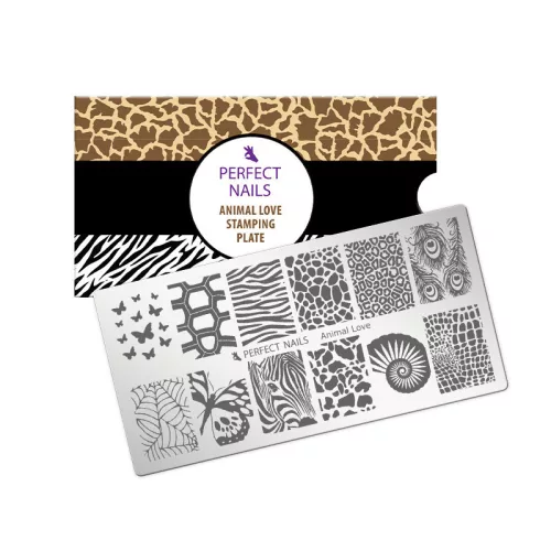 Körömnyomda Lemez - Animal Love - Perfect Nails
