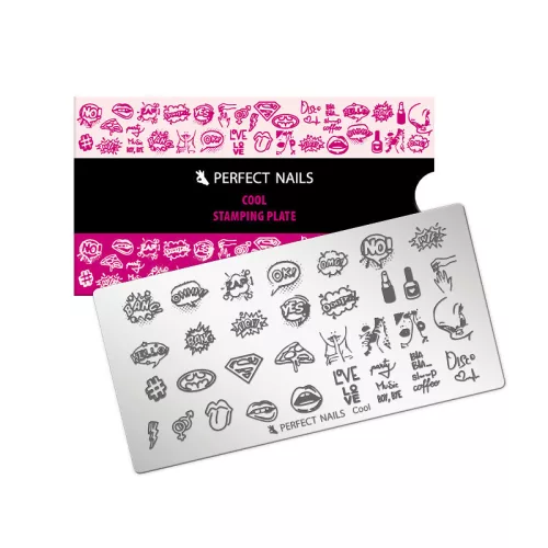 Körömnyomda Lemez - Cool - Perfect Nails