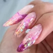 Color Magic Flakes - Körömdíszítő pehely - Pink - Perfect Nails