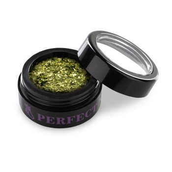   Metal Chrome Flakes - Körömdíszítő Pehely - Arany - Perfect Nails