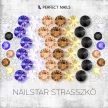 Nailstar strasszkő SS3 - Black 20db - Perfect Nails