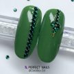 Nailstar strasszkő SS3 - Dark Green 20db - Perfect Nails