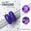 Nailstar strasszkő SS3 - Dark Purple AB 20db - Perfect Nails
