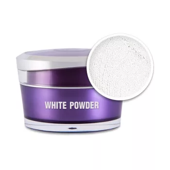   Műkörömépítő porcelánpor - White powder 15ml - Perfect Nails