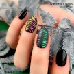 Chrome Powder - Körömdíszítő Galaxy Krómpor - Zöld #5 - Perfect Nails