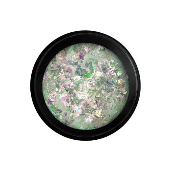   Light Flakes Körömdíszítő Pehely - White Crystal - Perfect Nails