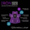 Műköröm Sablon - IRON 200db - Perfect Nails