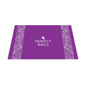 Műkörmös szilikon munkalap - lila - Perfect Nails