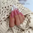 Szilikon Mosolyvonal sablon Reverse TIP Technikához - Dupla Mosolyvonal - 12db - Perfect Nails