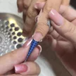 Műköröm Sablon - Salon 300db KÉK - Perfect Nails