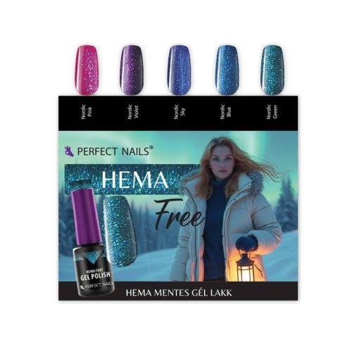 Hema Free Színpaletta - Nordic Light - Perfect Nails