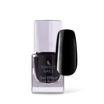   Gél Lakk hatású körömlakk #004 - Black 7ml - Perfect Nails