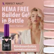 HEMA FREE Builder Gel in Bottle - Színezett üveges építőzselé 15ml - Latte White - Perfect Nails