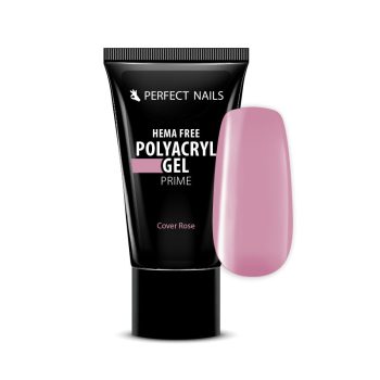   PolyAcryl Gel Prime - Hema Free Tubusos Polygel - Cover Rose 30g - Perfect Nails