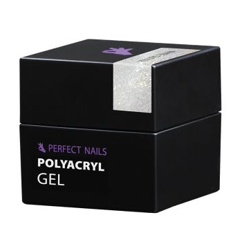   Perfect PolyAcryl Gel - Polygel White Glitter 50g - Perfect Nails