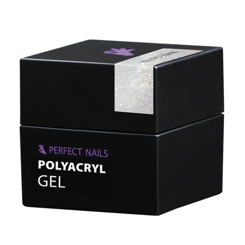 Perfect PolyAcryl Gel - Polygel White Glitter 50g - Perfect Nails