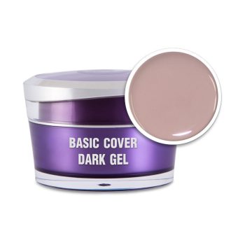   Basic Cover Dark Gel - Körömágyhosszabbító Zselé 15g - Perfect Nails