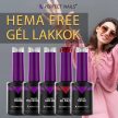 HEMA FREE Gél Lakk HF013 4ml - Deep Pink - Perfect Nails