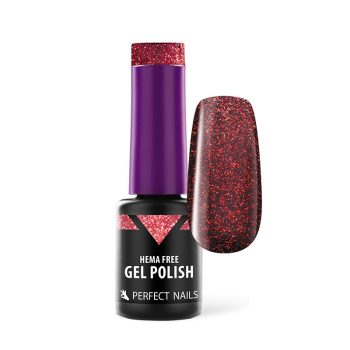 HEMA FREE  Géllakk HF033 4ml - Shiny Red - Perfect Nails