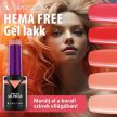 HEMA FREE Gél Lakk - Papaya - 4ml - Perfect Nails