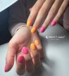 HEMA FREE Gél Lakk - Neon Orange - 8ml - Perfect Nails